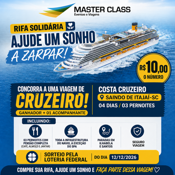 Ação Viagem Formandos 2026